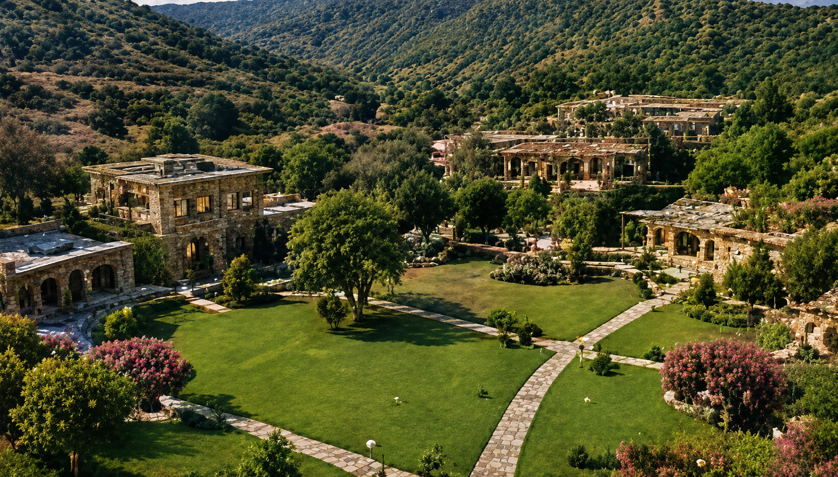 Grand Sprawling Garden